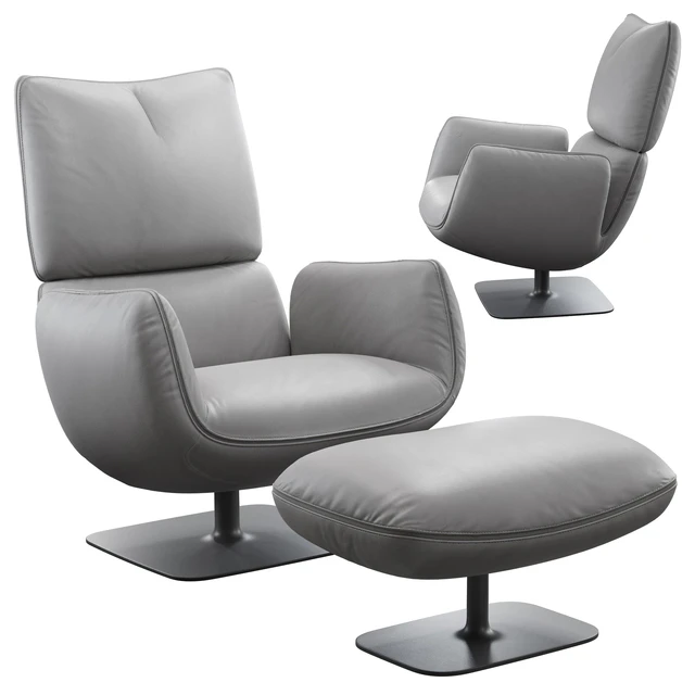 COR JALIS LOUNGE leather ( Vray+Corona ) — Descargar