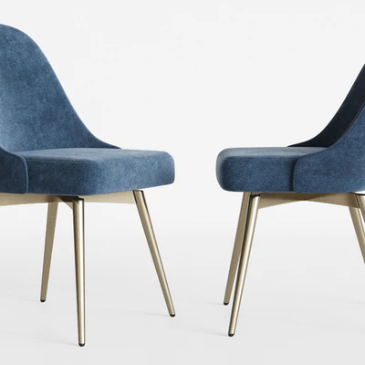 Mid-Century Swivel Office Chair West elm — Вид 2
