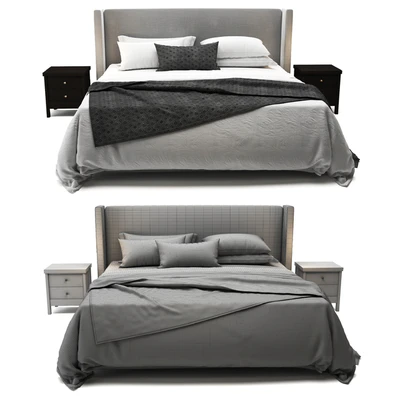Elliot Shelter Upholstered Bed — Вид 2