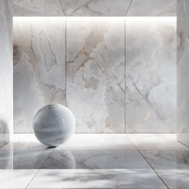 Reve Blue Porcelain Tile — Descargar