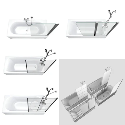 Набор прямоугольных ванн Villeroy & Boch set 58 (Loop & Friends,Architectura,My Art,Libra) — Вид 2