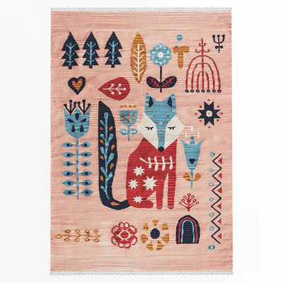 Индийский ковер из растительных волокон «ARCTIC KILIM» — Вид 3