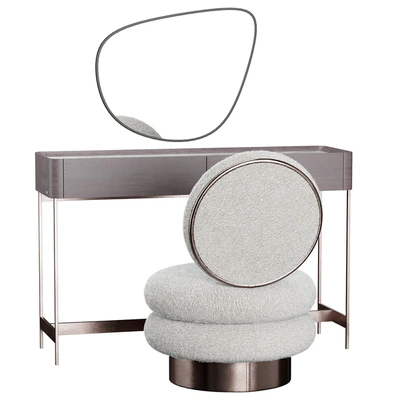 IRIS dressing table Moly Armchair — Ver 2