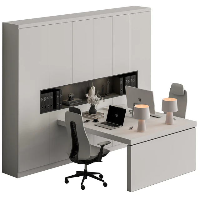 Employee Set - Office Furniture 504 — Descargar
