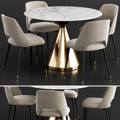 Coco Republic & West Elm  Dinning Set — Ver 1