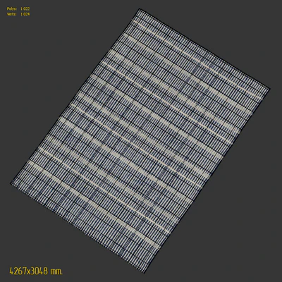 Dash & Albert Samson Navy Rug Carpet — Ver 2