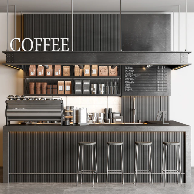 industrial coffee shop — Descargar