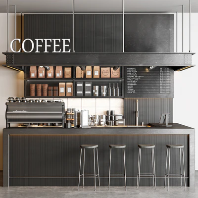 industrial coffee shop — Ver 1