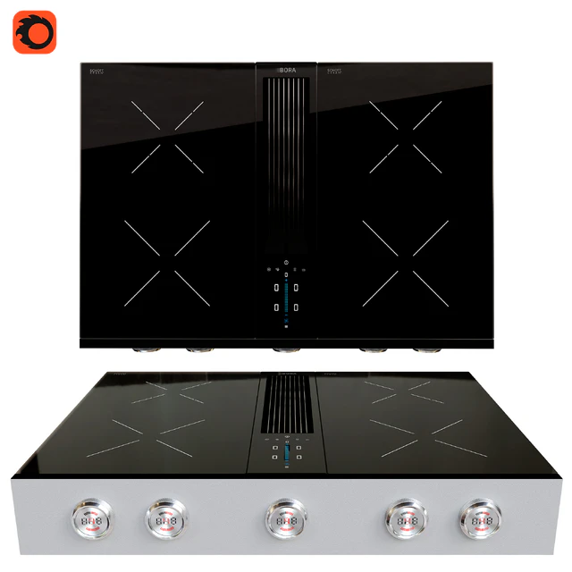 BORA Pro cooktop with integrated cooker hood — Download