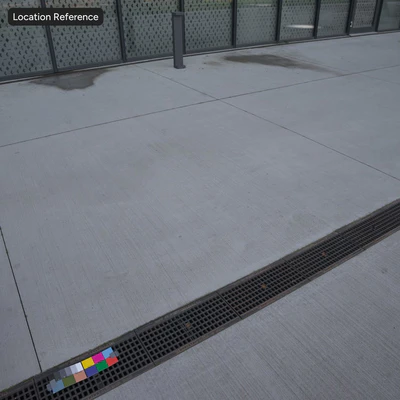broom finish panel concrete wall texture — Ver 3