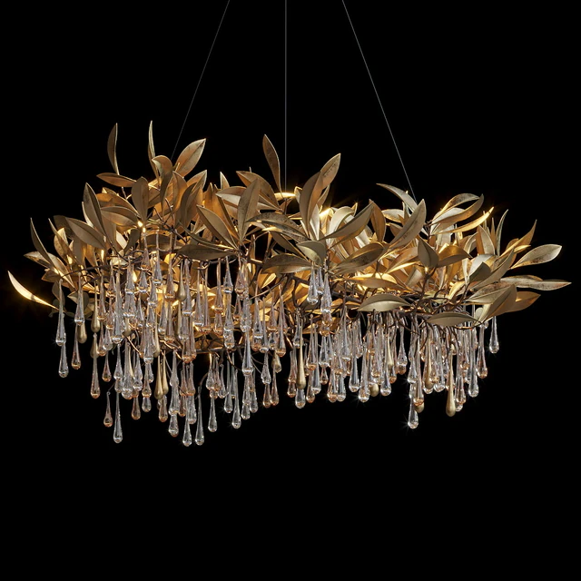 Hanging chandelier Vargov Design - Olive — Descargar
