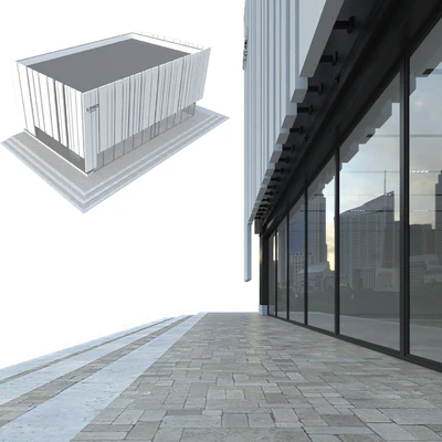 Modern Commercial Building No 2 — Ver 2