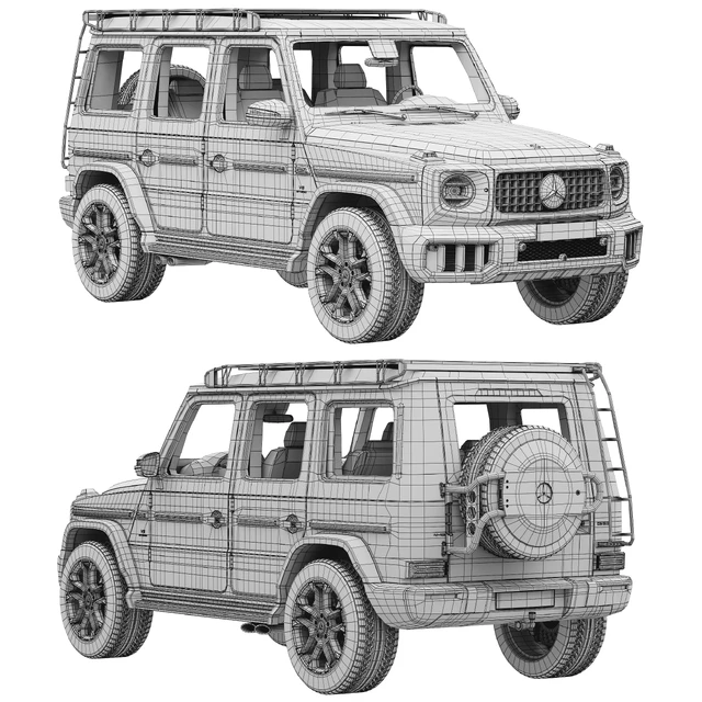 Mercedes-Benz G63 AMG 2025 Offroad Package PRO — Descargar