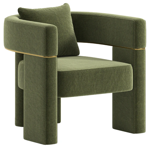 Wide Barrel Chair — Descargar