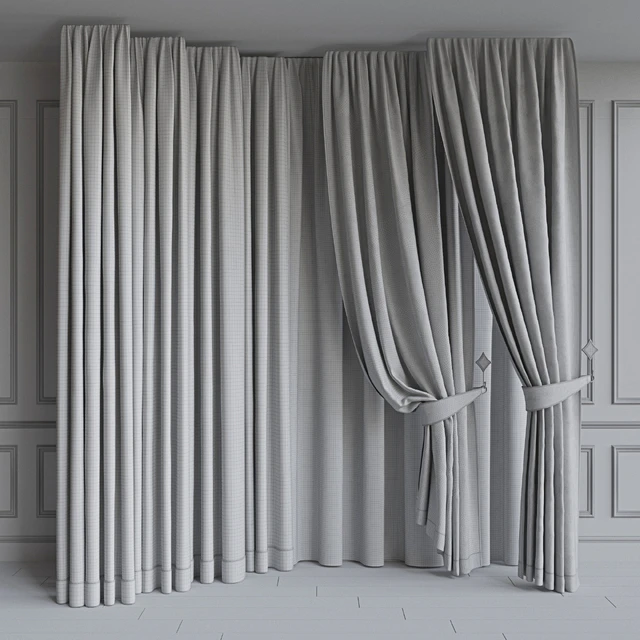 Set of portieres 34. Beige scale — Descargar
