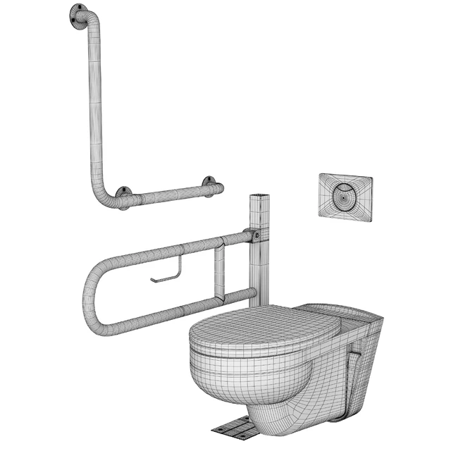 Toilet for people with disabilities — Descargar
