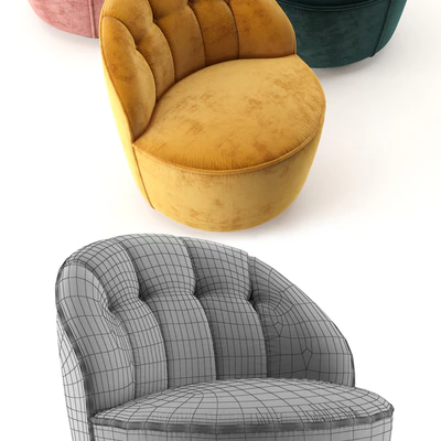 Margot Swivel Accent Chair — Ver 3