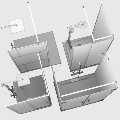 Showers Radaway, West One Bathrooms and Ideal set 125 — Ver 4
