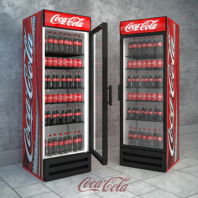Refrigerator Coca-cola — Ver 1
