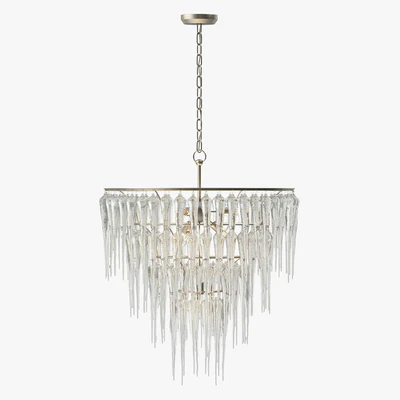 Currey and Company Icecap Chandelier — Ver 3