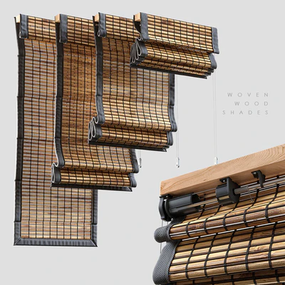 Woven wood shades 2 — Ver 1