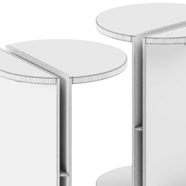 Maami Home HALF CALACATTA VIOLA Marble Side Tables — Descargar