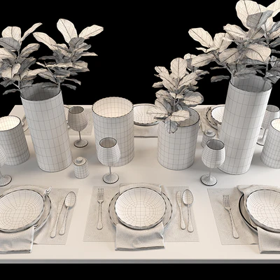 Table setting 1 — Ver 2