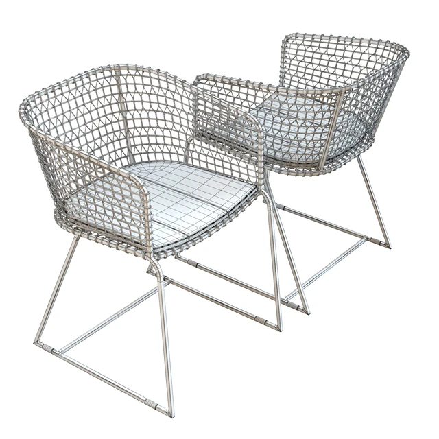 Crate & Barrel Tig Barrel Dining Chair — Descargar