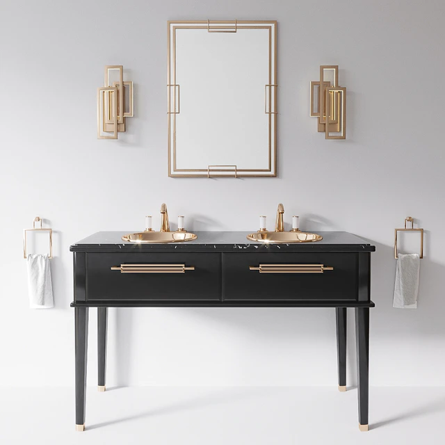 Riviere Black Nero Marquinia 2x sink by Oasis Group — Descargar
