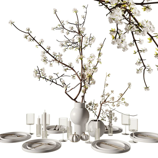 table setting  modern style — Скачать