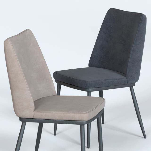 Table Marshall and Chair Joss by IModern — Скачать