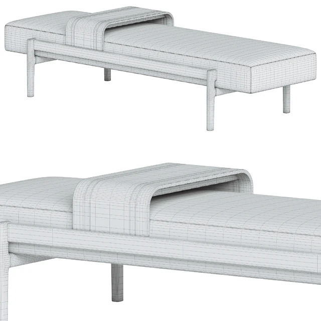 Four Hands Fawkes Bench — Descargar