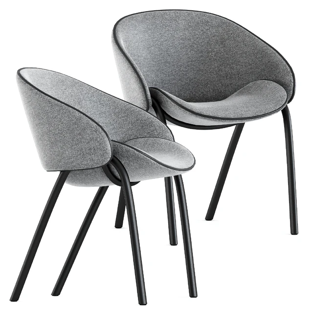 Folium dining chairs by Wendelbo — Скачать