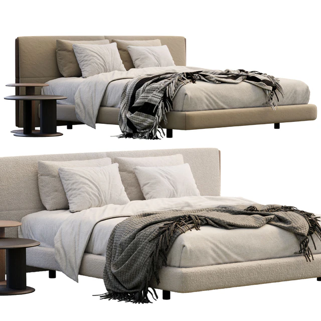 Yume Bed By Poliform — Скачать