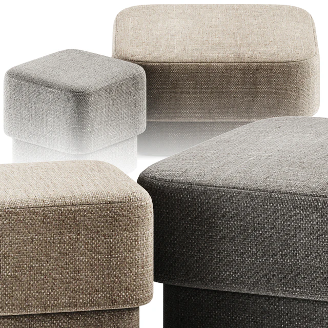 Kate Square Pouf by Domkapa / Пуф — Скачать