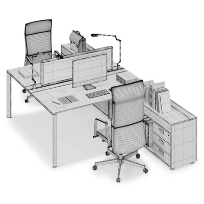 Office workspace LAS 5TH ELEMENT (v21) — Ver 2