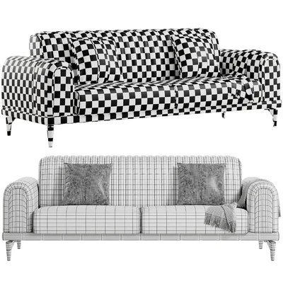 FH 5020 Luxury Italian Sofa — Вид 2