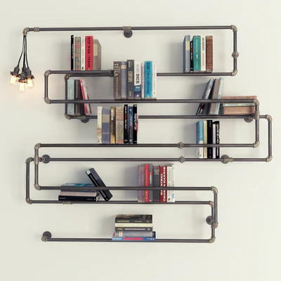 Bookshelf "Stella Bleu" 2 — Ver 1