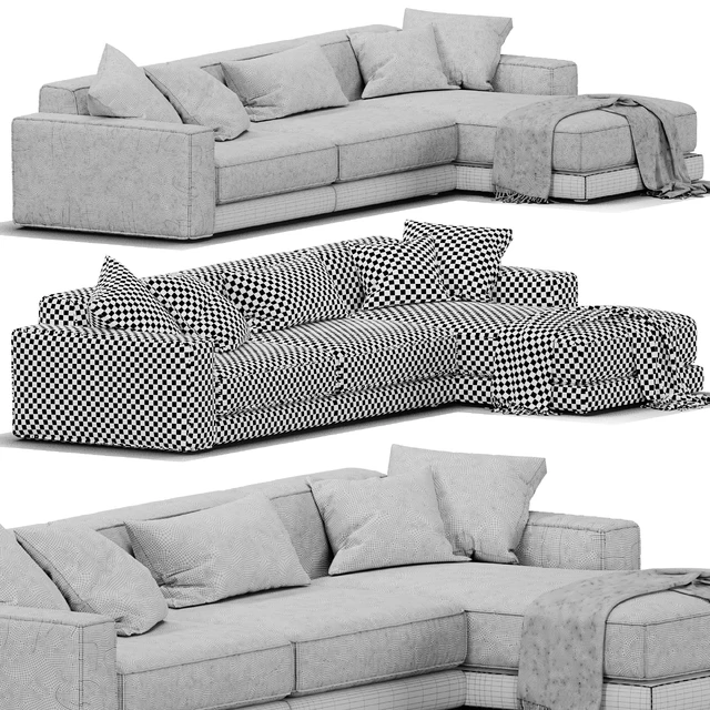 DItre Italia Buble Chaise Lounge — Descargar