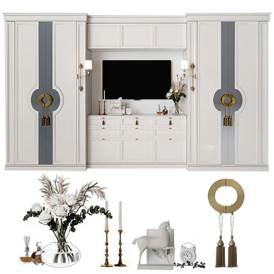 Cabinet with TV 7 zone — Ver 1