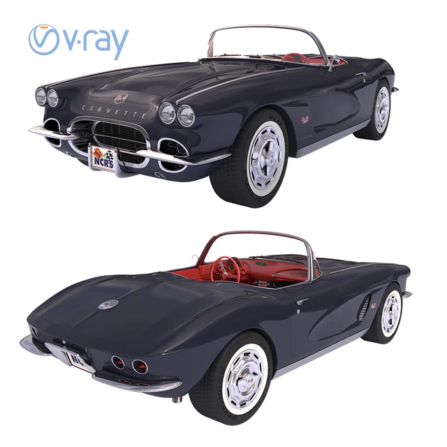 Chevrolet Corvette C1 1962 — Скачать
