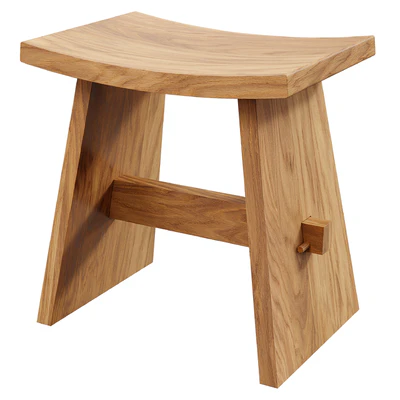 Zara Home - The wooden stool in the style of rustic — Скачать