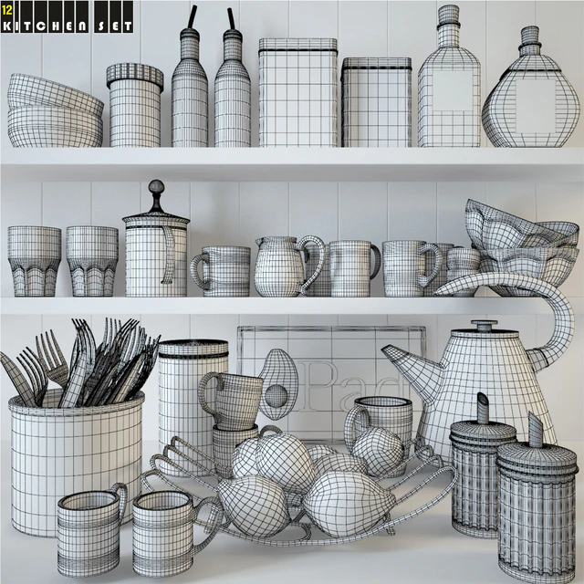 Kitchen Set 12 — Descargar