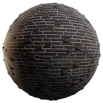 brown brick facade 001 — Descargar