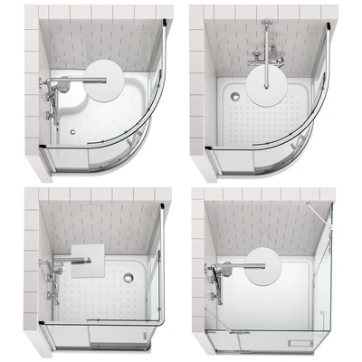 Shower cabins Radaway CLASSIC — Ver 2