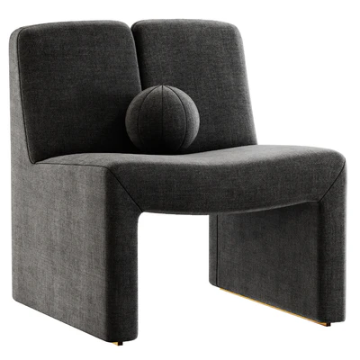 EICHHOLTZ CHAIR MACINTOSH BOUCLE CREAM — Ver 2
