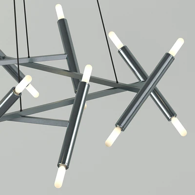 Chandelier Jonathan Browning Pentagone — Ver 2
