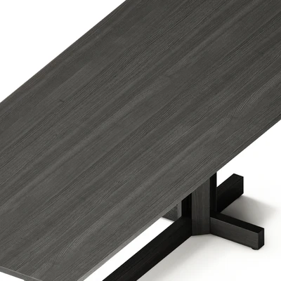 Kettal ALTAR Rectangular wooden dining table — Ver 2