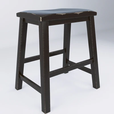 Barstool Verona Home Calera Saddle — View 2