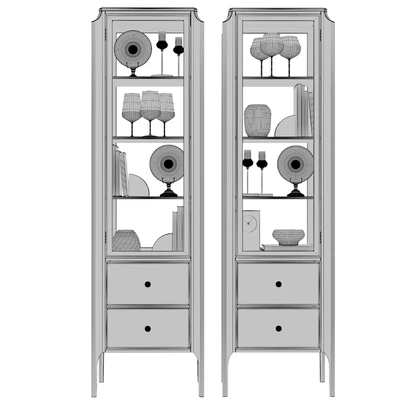 Dantone Home Витрина стеклянная Ле Визаж — Вид 2